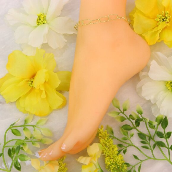 Minimalist Anklet, Sleek & Modern Design, Women’s Fashion, YC110404-A - Picture 10 of 10